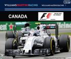 Valtteri Bottas, третий в 2016 году Гран-при Канады с его Уильямс, первый подиум сезона